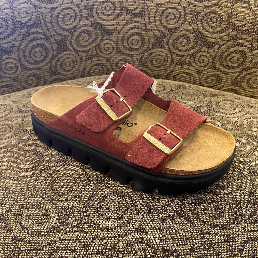 Birkenstock - Arizona Chunky Suede Zinfandel - Multiple Sizes (NEW W/ BOX)